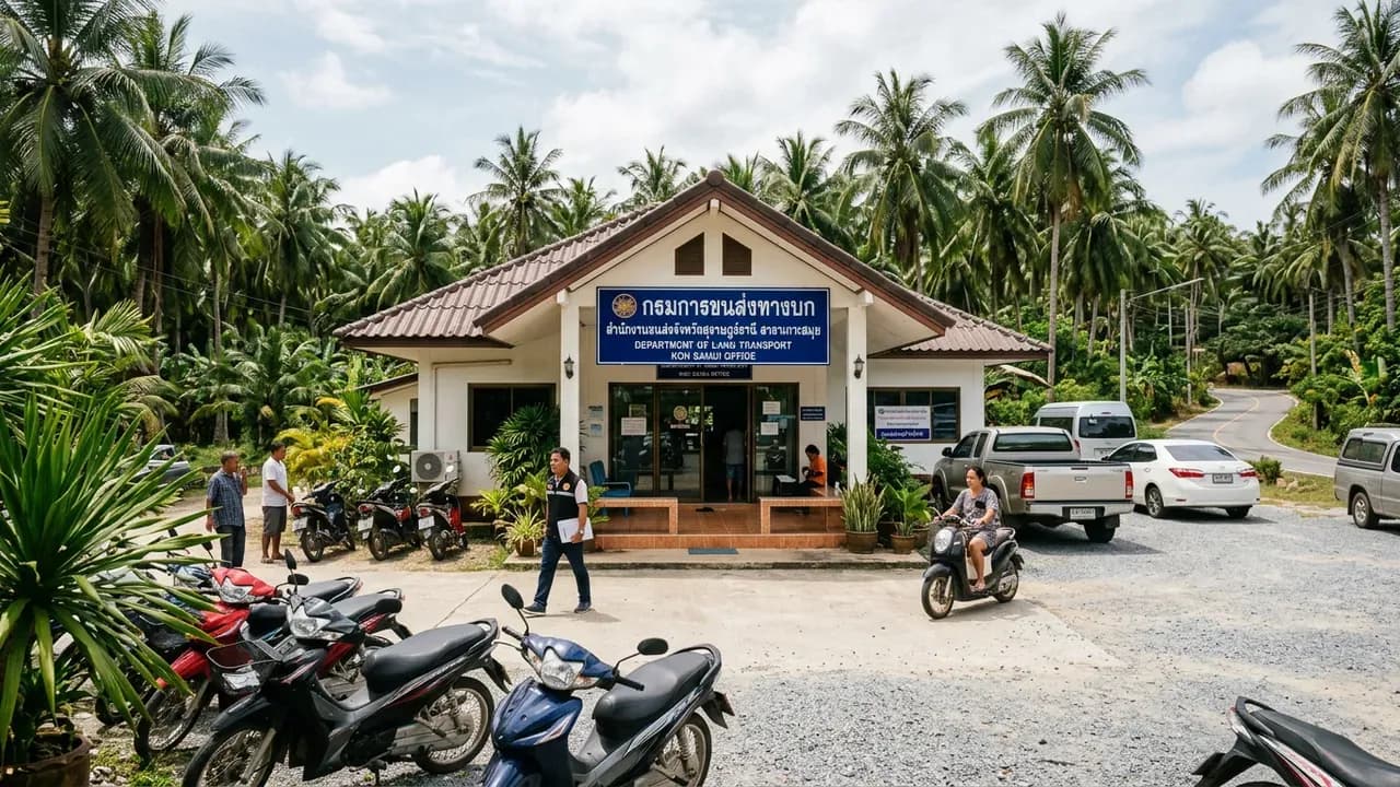 DLT Koh Samui (Surat Thani Provincial Transport Office, Koh Samui Branch)