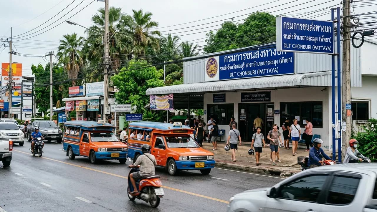 DLT Pattaya Office (Chonburi Branch, Bang Lamung)