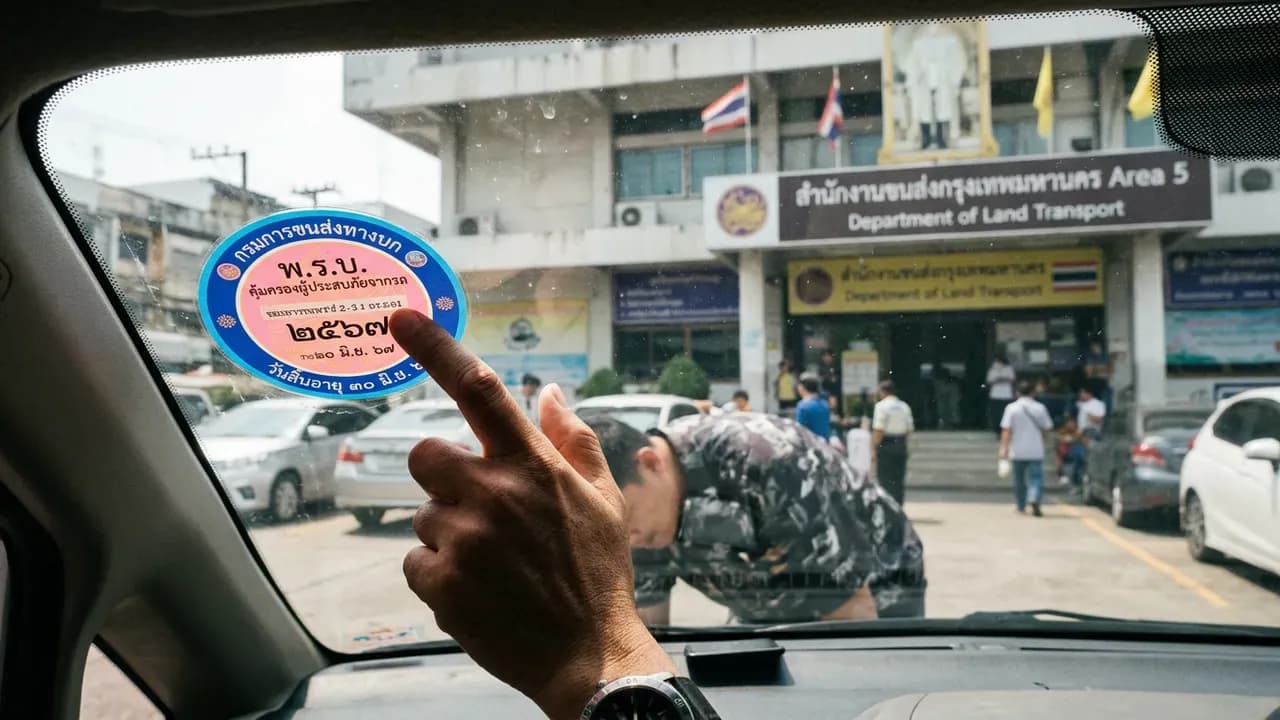 Thailand Road Tax Guide: Vehicle Registration Renewal