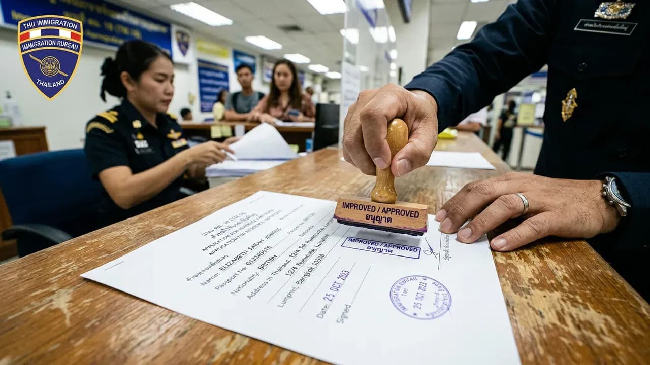 TM.18 Form Thailand: Notification of Residence