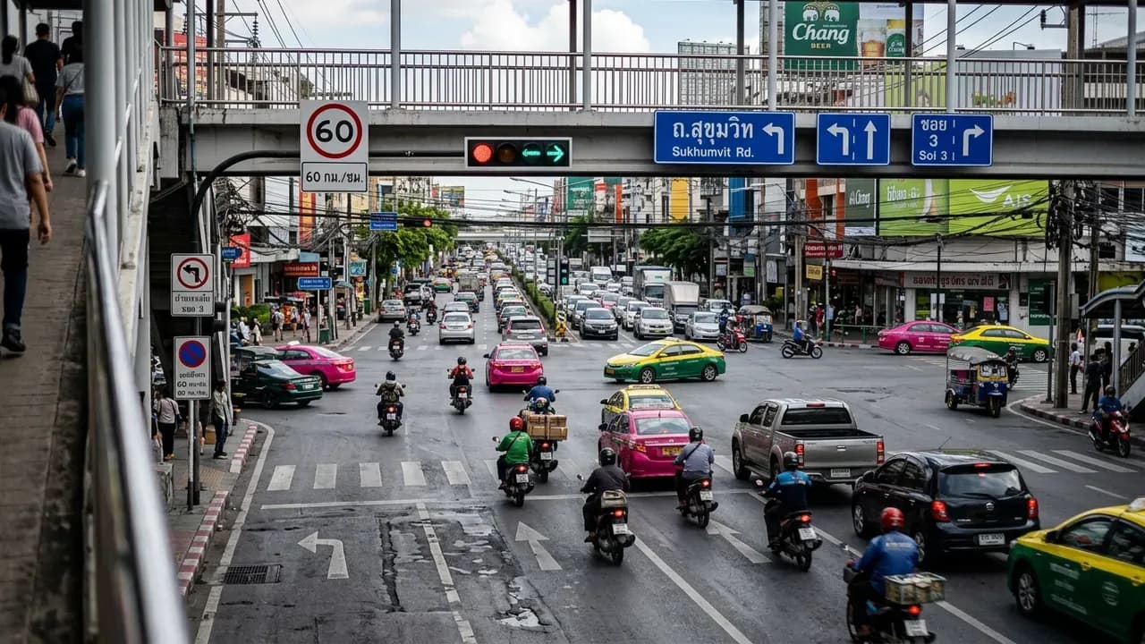 Thai Traffic Rules for Foreigners