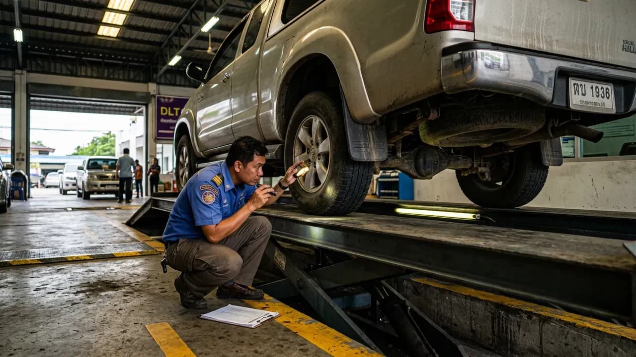 Vehicle Inspection in Thailand: Complete Guide
