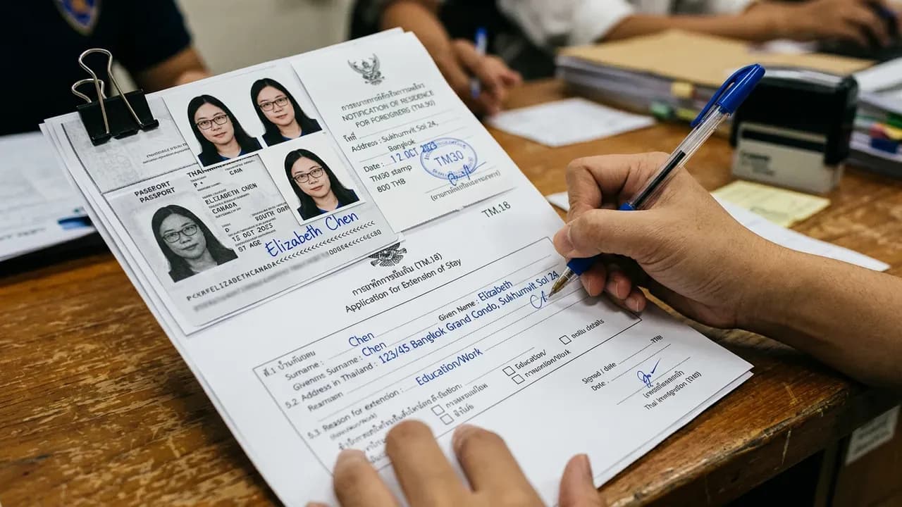 Documents Needed for a Thailand Residence Certificate