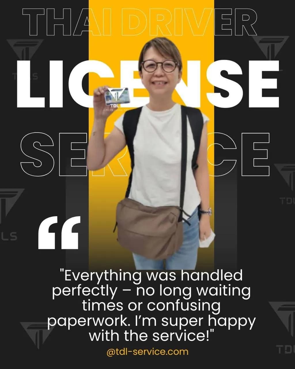 Client review: No long waiting times or confusing paperwork