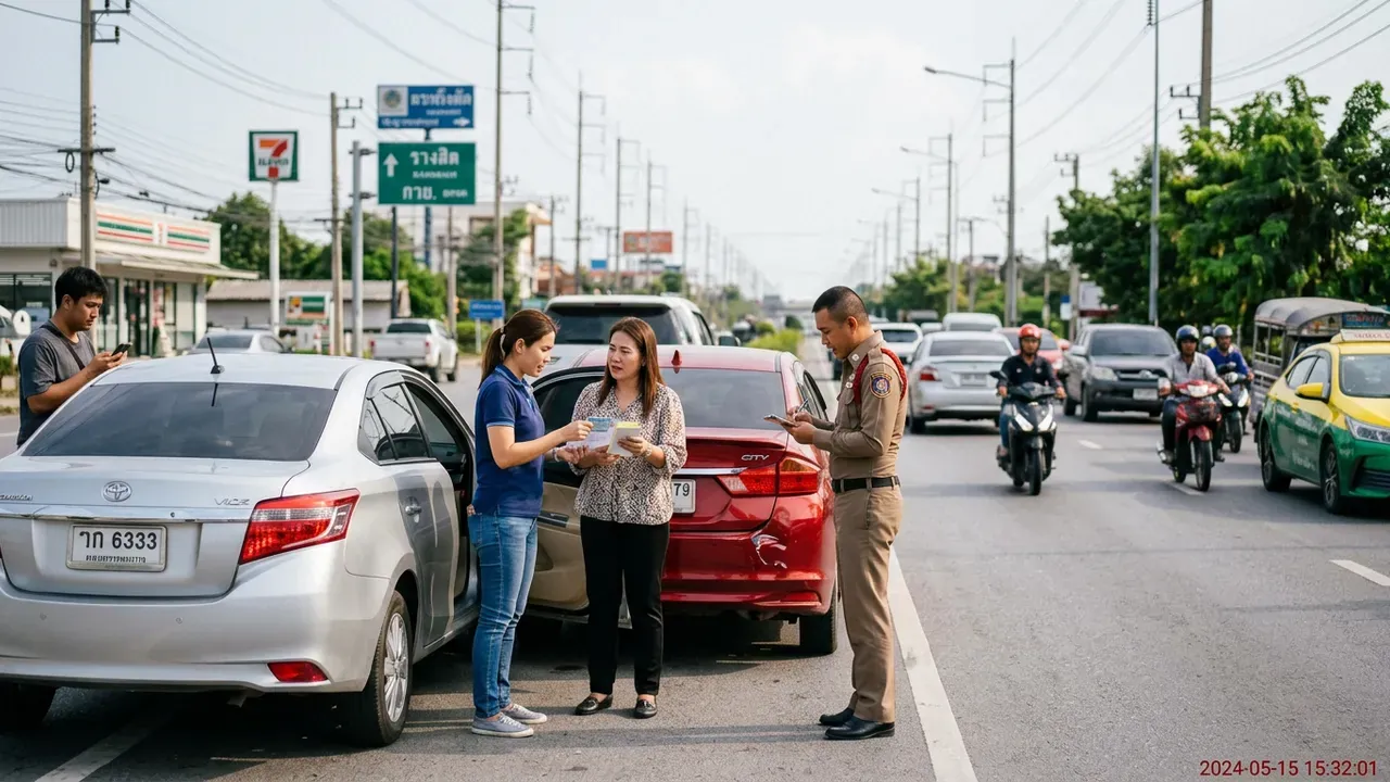 What to do after a motorcycle accident in Thailand