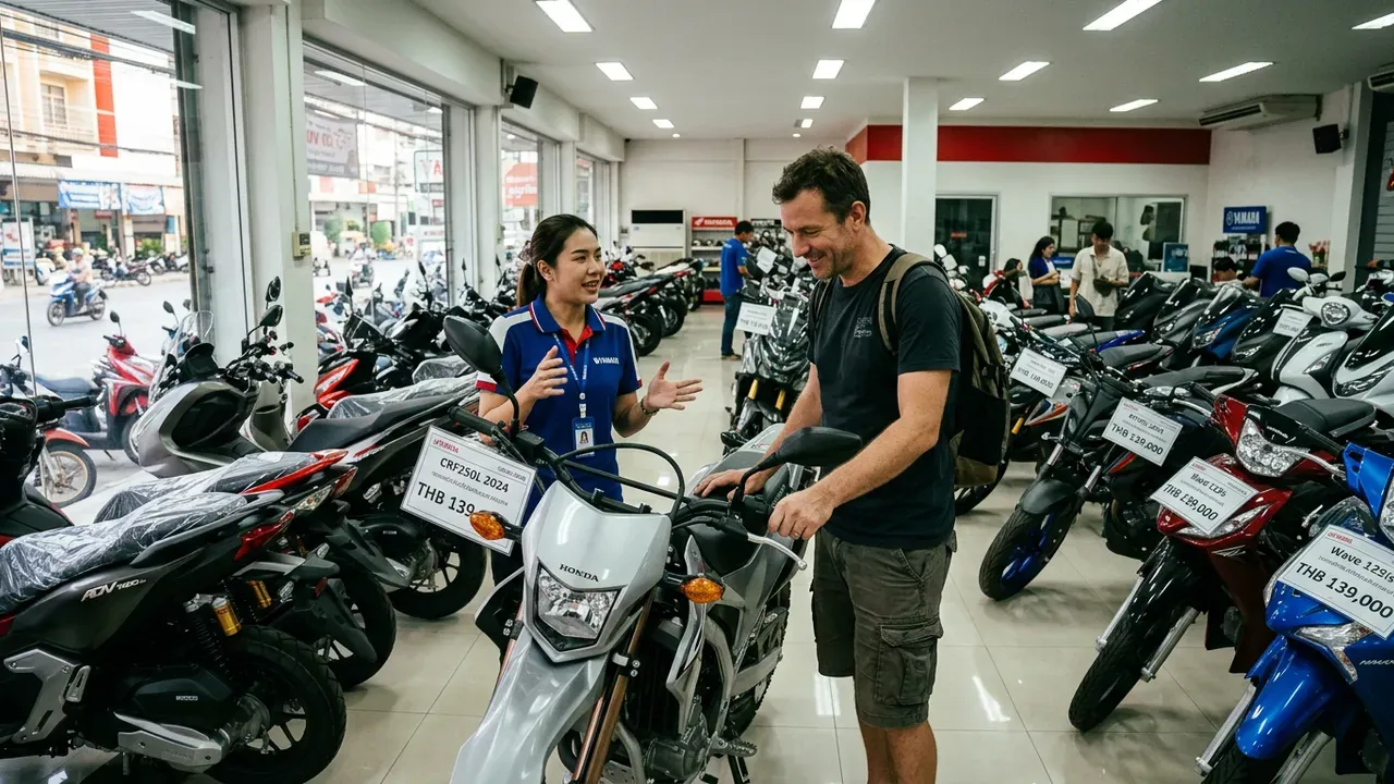 Buying a motorcycle in Thailand as a foreigner