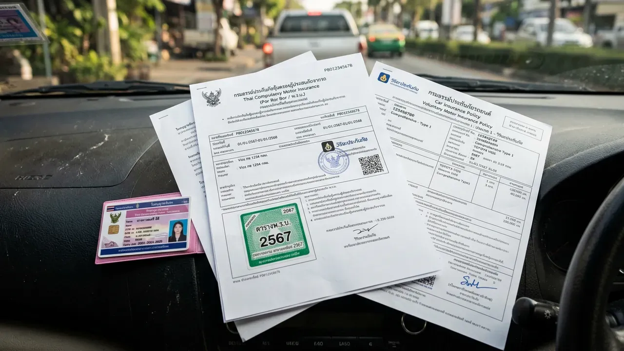 Motorcycle insurance coverage in Thailand for foreigners